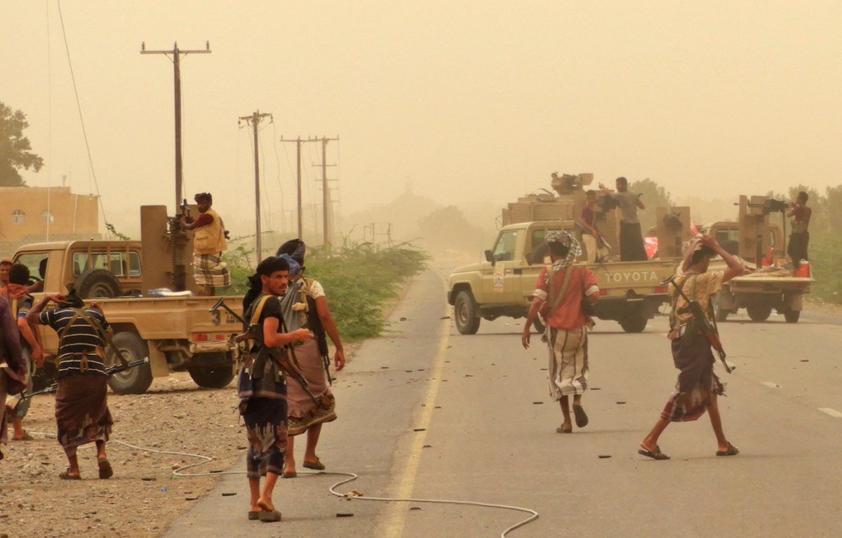 WinWithoutWar's tweet photo. The offensive on #Hodeida is threatening the 600,000 civilians of the city and blocking humanitarian aid to 28 million more in #Yemen. The U.S. must end its support of the offensive. #YemenCantWait #SaveHodeida https://t.co/VWfQOHIAdW https://t.co/VECyeNt55K