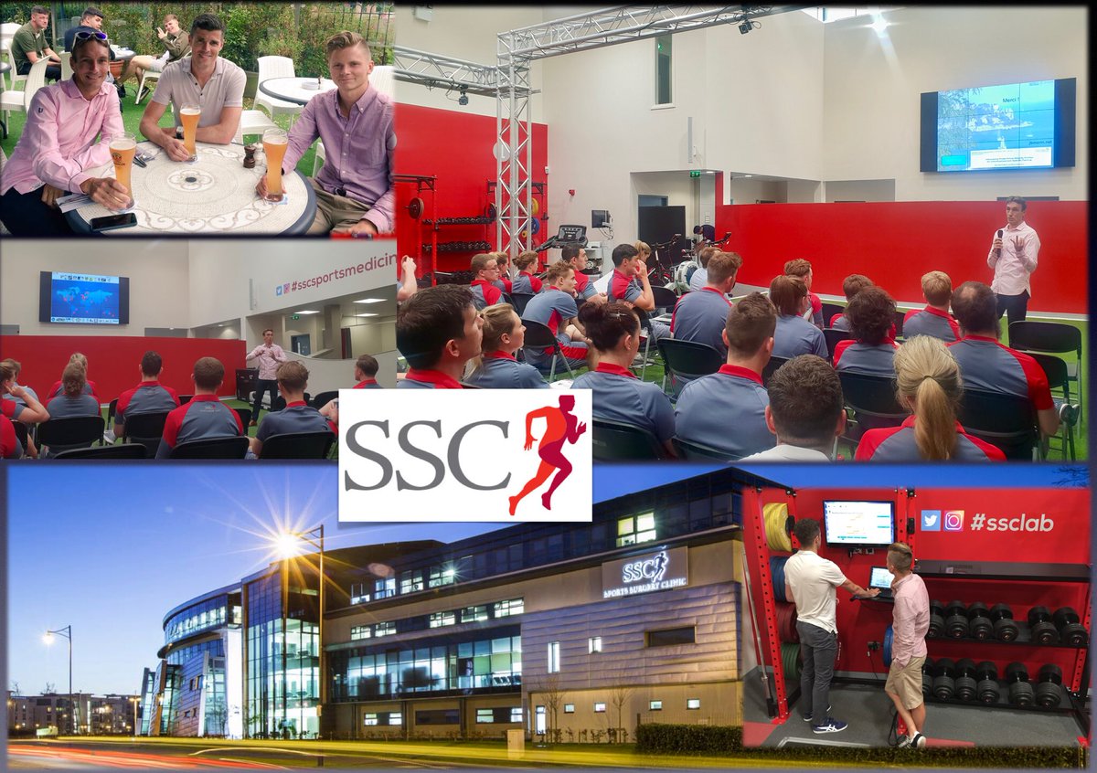 jb_morin's tweet photo. Impressed by @sscsportsmed facility...one of the ๐sports rehab centers Iโve visited ๐๐ wow
Great to catch up with 2 of my PhD students and present our work to staff members
Thx @colingriffin ๐
Patients definitely in good hands here ๐ช๐ฏ https://t.co/JVPWZxl5Ls