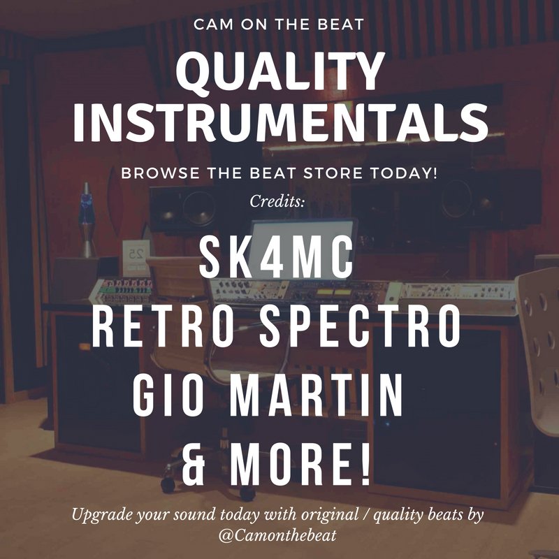Quality Beats!
Airbit.com/Camonthebeat
Upgrade your sound today.

#Beats #Producers #Instrumentals
<a href="/russdiemon/">RUSS</a> <a href="/Logic301/">Rap Ron Howard</a> <a href="/wizkhalifa/">Wiz Khalifa</a>