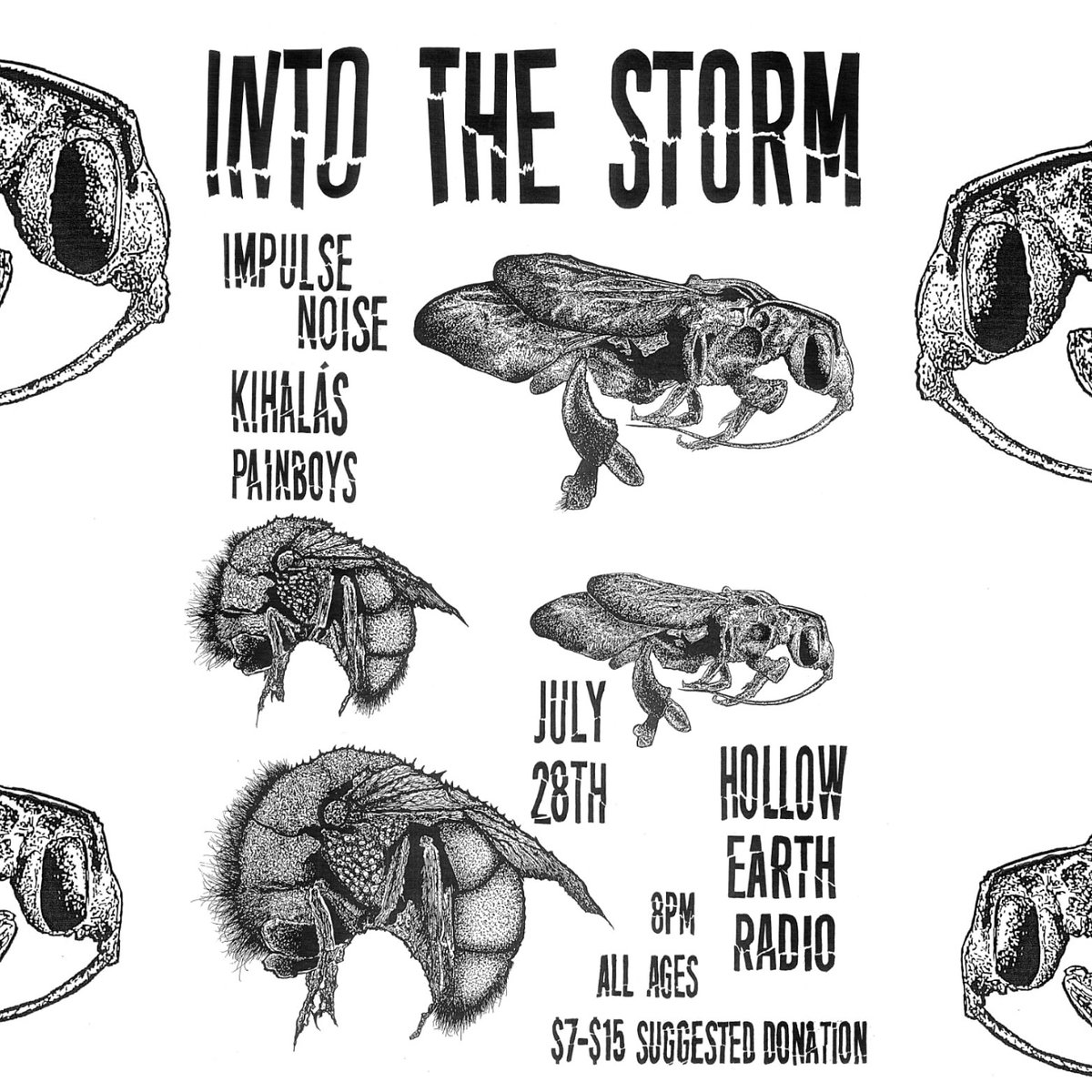 We're gonna headline this one! You can listen in if you can't be there in person, or you can stream online so you have no excuses. nO eXcusEs! #intothestorm #impulsenoise #kihalis #painboys  @ Hollow Earth Radio July 28th!!!
.
#LiveMusicNorthwest #Seattle #HollowEarthRadio