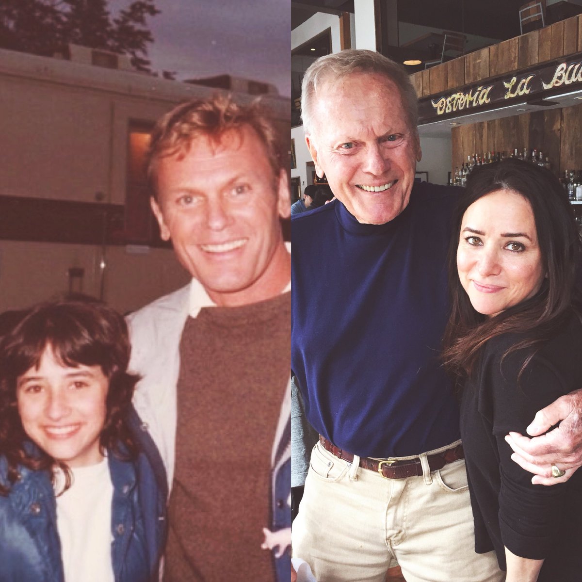 Pamela Adlon with her father