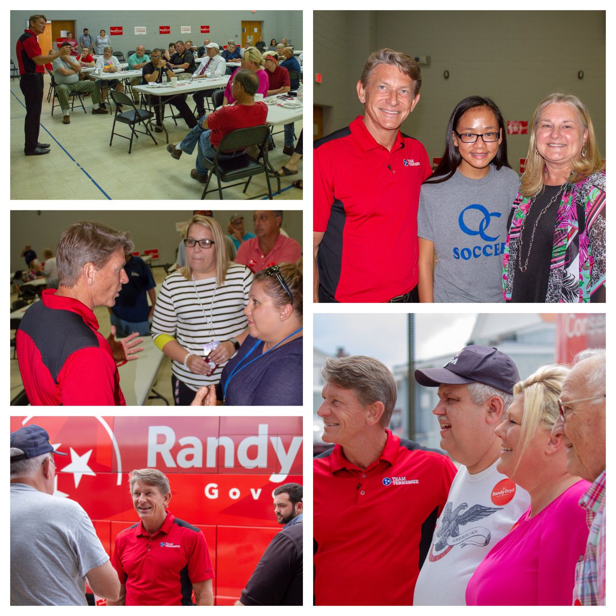 randyboyd's tweet photo. Friends in Overton joined us for another great #BoydBusTour stop. We are thankful for the support we’ve received across the state and welcome YOU to join the team before Early Voting starts on Friday ➡️ https://t.co/DZaKJt8xHU https://t.co/GtuqEf3ahc