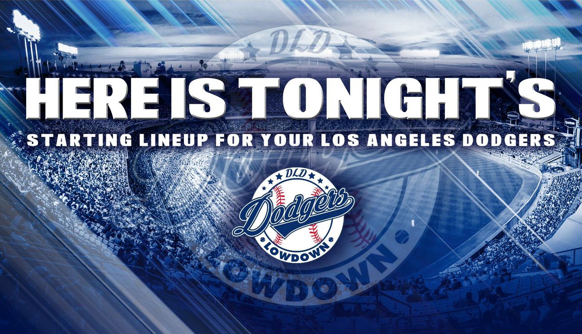 DodgersTailgate's tweet photo. Here is tonight's starting lineup for your @Dodgers! #ITFDB #Game90 #LetsGoDodgers #LADetermined
1. Joc Pederson LF
2. Max Muncy 2B
3. Justin Turner 3B
4. Cody Bellinger 1B
5. Matt Kemp RF
6. Yasmani Grandal C
7. Chris Taylor SS
8. Andrew Toles CF
9. Clayton Kershaw P https://t.co/9BZsUHVMac