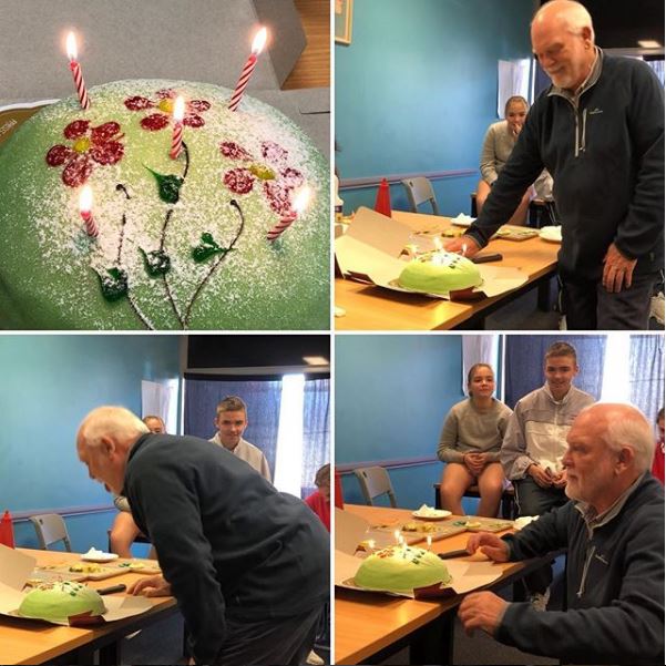 IIBTAustralia's tweet photo. A big #happybirthday to @IIBTAustralia Dr Glenn Watkins! We hope you enjoyed your #birthday #cake! #campus #celebrate https://t.co/t49c4LbIei