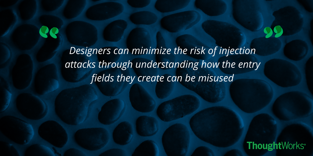 Find out why #design and #security not be add-ons or afterthoughts to the development process. #UX thght.works/2KZUPjg