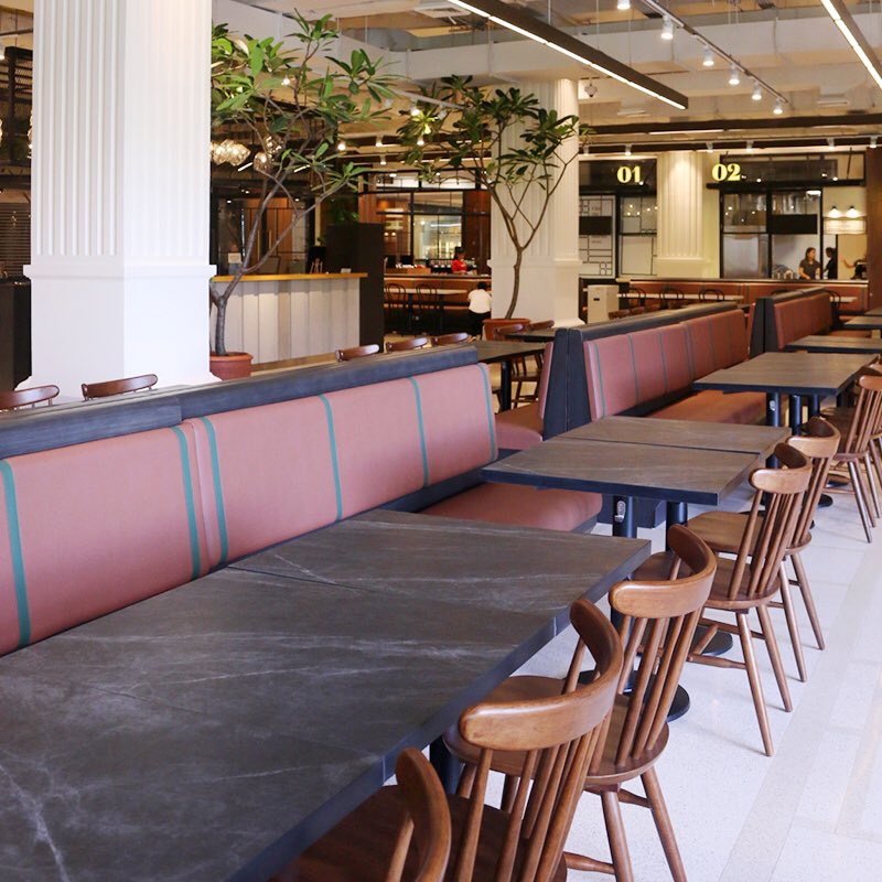 PowerPlantMall's tweet photo. Aside from good food, The Grid's interiors and ambiance set the mood for the best conversations. Visit #TheGridFoodMarket at the R2 Level of #PowerPlantMall. https://t.co/cZNvyrZo88