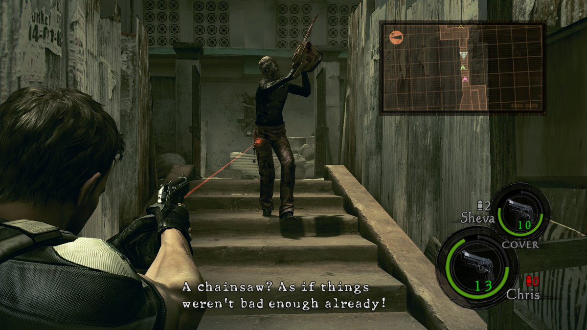 resident evil 5 pc laser sight