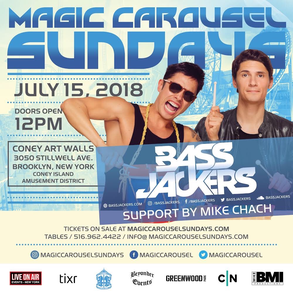 Excited to announce that I’m making my debut on the mainstage of the <a href="/ConeyArtWalls/">Coney Art Walls</a> <a href="/MagicCarousel/">MagicCarousel</a> <a href="/Bassjackers/">BASSJACKERS</a>