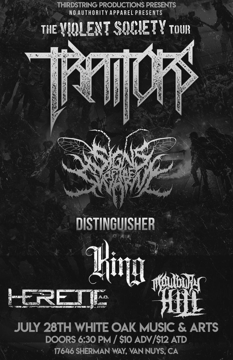 Upcoming July Thirdstring CA shows!