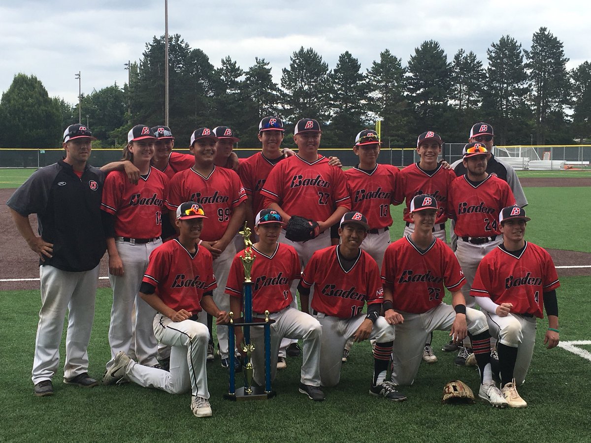SeattleElite's tweet photo. Congratulations to Baden Black, winners of the 2018 Seattle Elite 18U Firecracker tournament! Finalist: Baseball Beyond Borders https://t.co/B9CUTMqsTn
