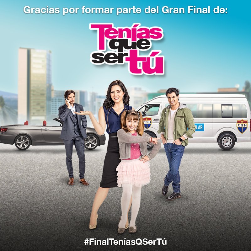 ¡Gracias totales a todos los que nos abrieron las puertas de sus hogares todas estas noches para disfrutar esta magnifica historia, esperamos verlos muy pronto nuevamente!  #FinalTeníasQSerTú 😍💕