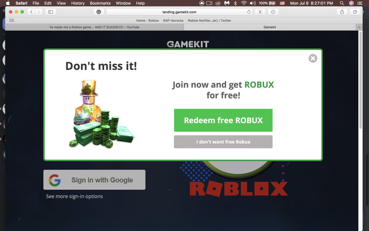 Skinwalker On Twitter At Youtube At Roblox At Teamyoutube Fix - all the gamekit robux