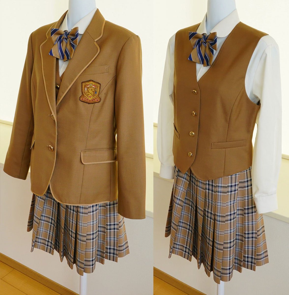 制服買取 買い取り 専門店デジタルウェブ On Twitter 買取制服紹介 栃木県宇都宮市の作新学院高校 2015年度からの現行モデル 薄い茶色の制服でなんとも私学らしいデザインだと思います 夏服は旧制服の面影が袖の切り返しに残っています 制服 制服買取 制服