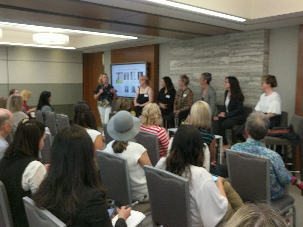 Katrina Carroll Foster kicks off Women Raise panel #womenraise at BLG