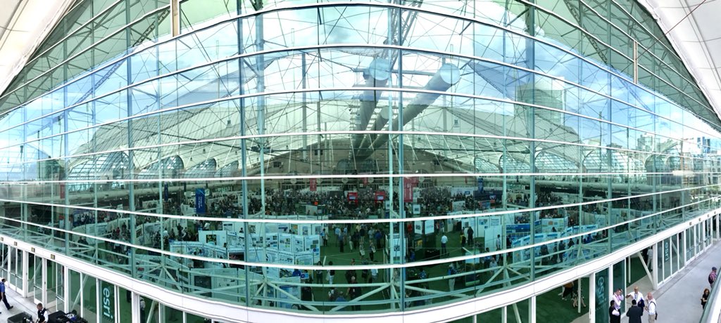 EsriUC's tweet photo. The #MappiestPlaceonEarth right here. ❤️ 🌏✨ #EsriUC https://t.co/gvCyAC3whD