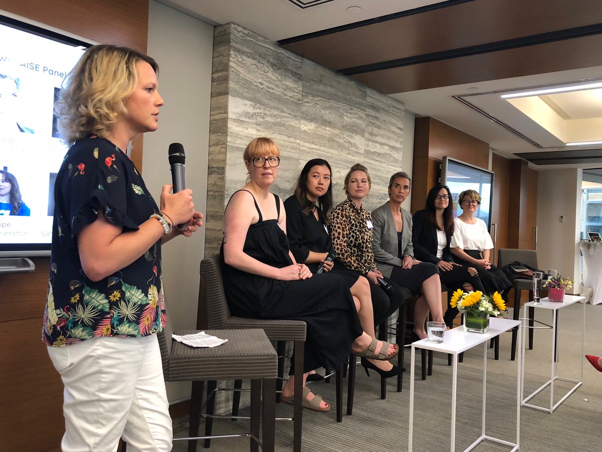 Real talk on capital raising with the dynamic cohort of #weRAISE of ⁦<a href="/raisecollective/">The RAISE Collective</a>⁩ w/ ⁦<a href="/Nano_Lit/">Nano-Lit</a>⁩ ⁦@vivoteams⁩ ⁦<a href="/Quupe_Inc/">Quupe</a>⁩ ⁦@FlaxSleep⁩ @amylifestyles ⁦<a href="/PROtectApp/">PROtect</a>⁩ #womenraise