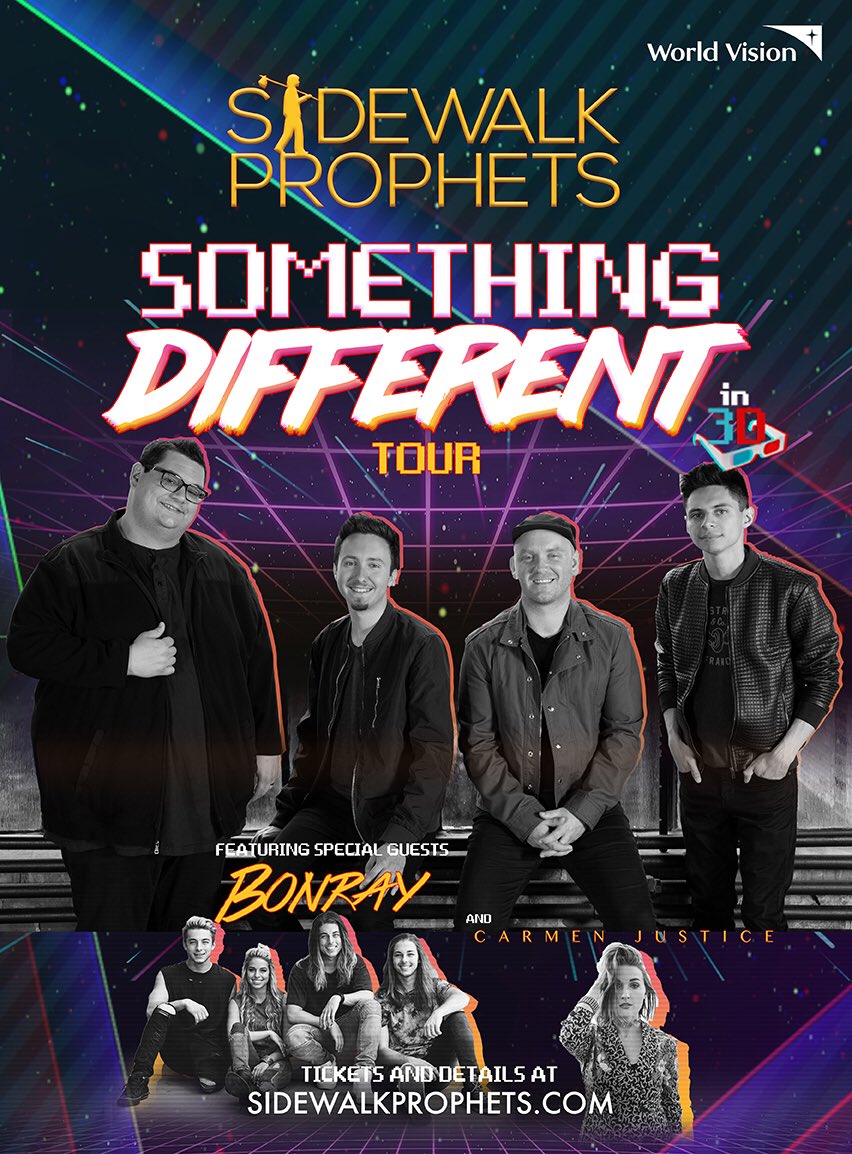 swprophets's tweet photo. We are so excited to continue the #SomethingDifferentTour this fall with special guests @bonraymusic and @carmenjofficial! Tickets are on sale NOW at https://t.co/HP1en3pVK4. More dates to be added soon! https://t.co/2HOvNosB16