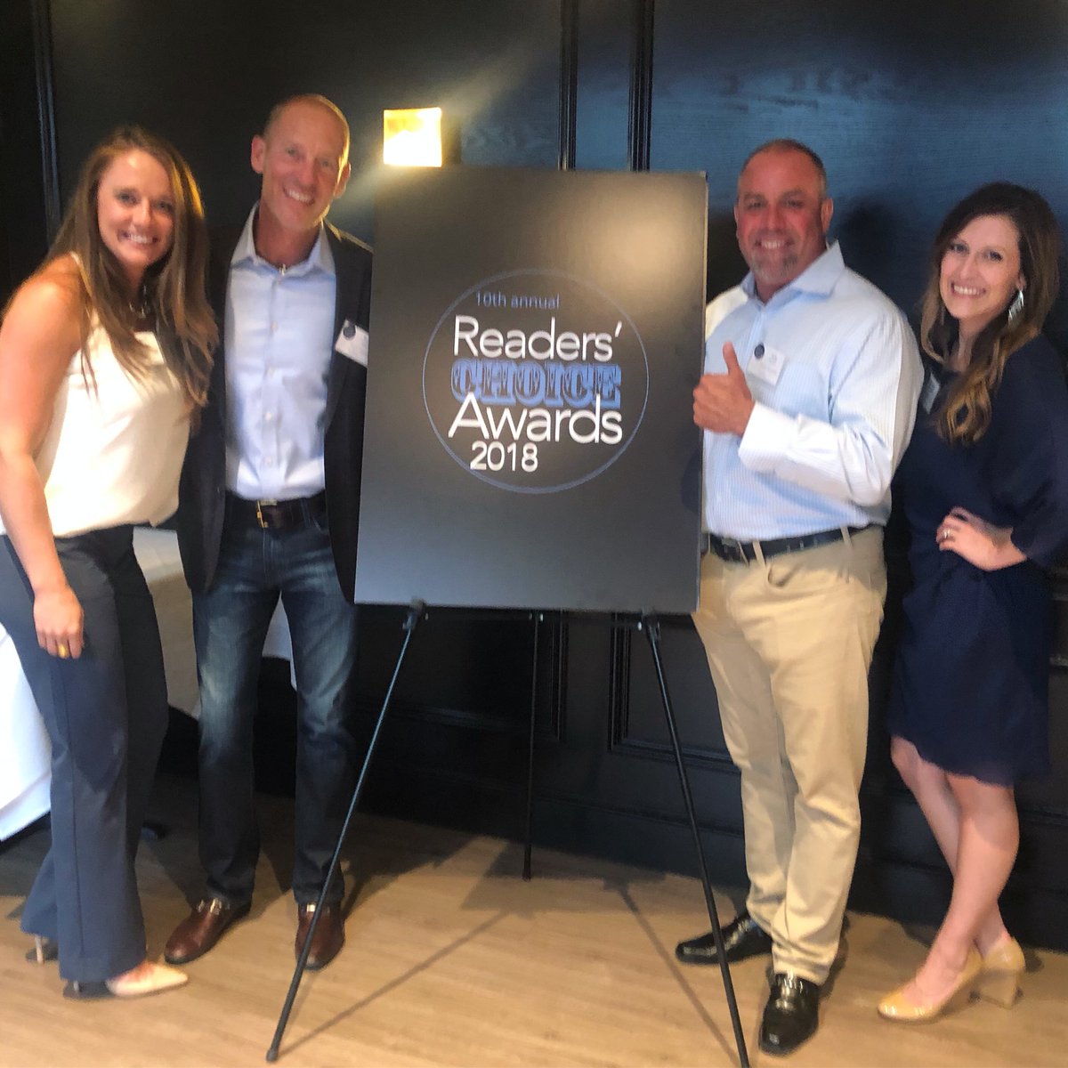 Pegasus__Tech's tweet photo. Great event for North Dallas Business Magazine! Honored to be nominated as Favorite Technology Company. #northdallas #pegasustechsolutions #pts #IT https://t.co/bnQRq0DjQd