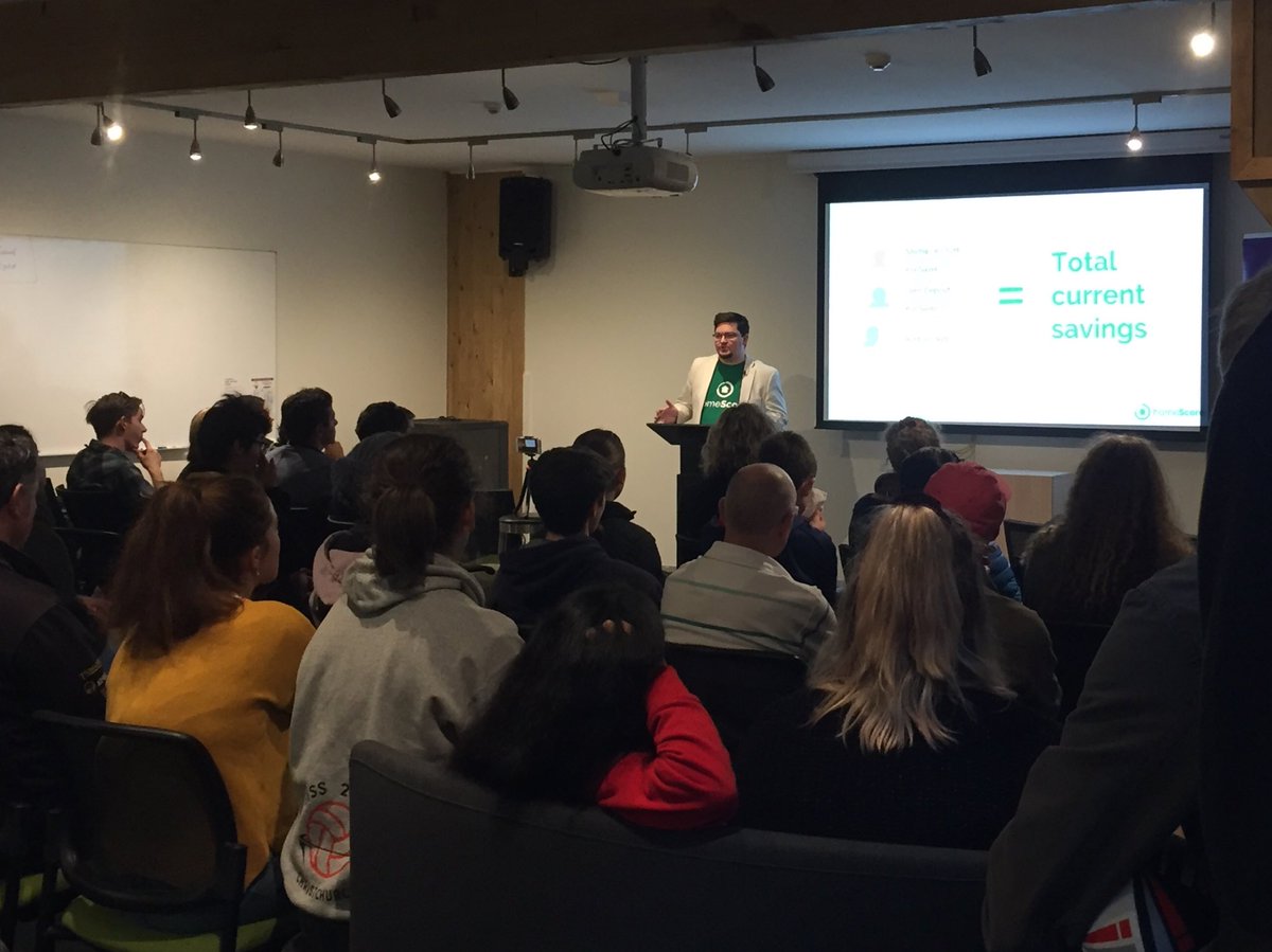 homeScoreNZ's tweet photo. Our CEO @adm_chch pitching to a full house at @MnstryofAwsm #coffeeandjam

Great questions and feedback from the #Christchurch startup crowd! https://t.co/FYwLlV3TLQ