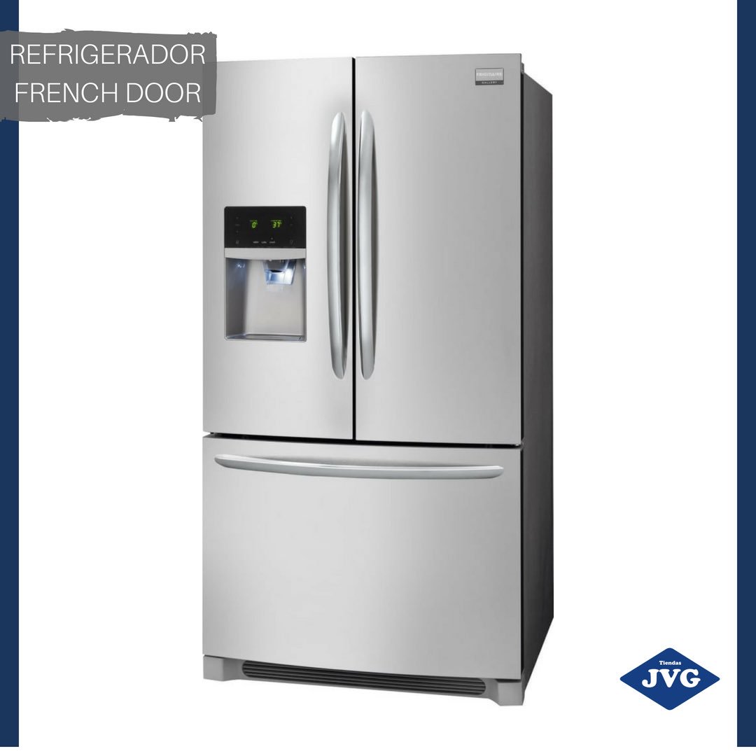 jvghogarve's tweet photo. Qué opinan de este refrigerador #frigidaire French door para tu cocina? ⭐️ Súper #mustproduct en @jvghogarve
Cuenta con dispensador de agua, deshielo automático, dispensador de hielo y stainless steel 
Si quieren saber más no duden en visitarnos 
Modelo: FGHF236TF https://t.co/BYwstN9P2m