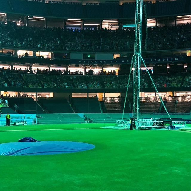 EnerGtech's tweet photo. On 2nd base during Dead &amp; Co.’s break https://t.co/5sxXgINGra