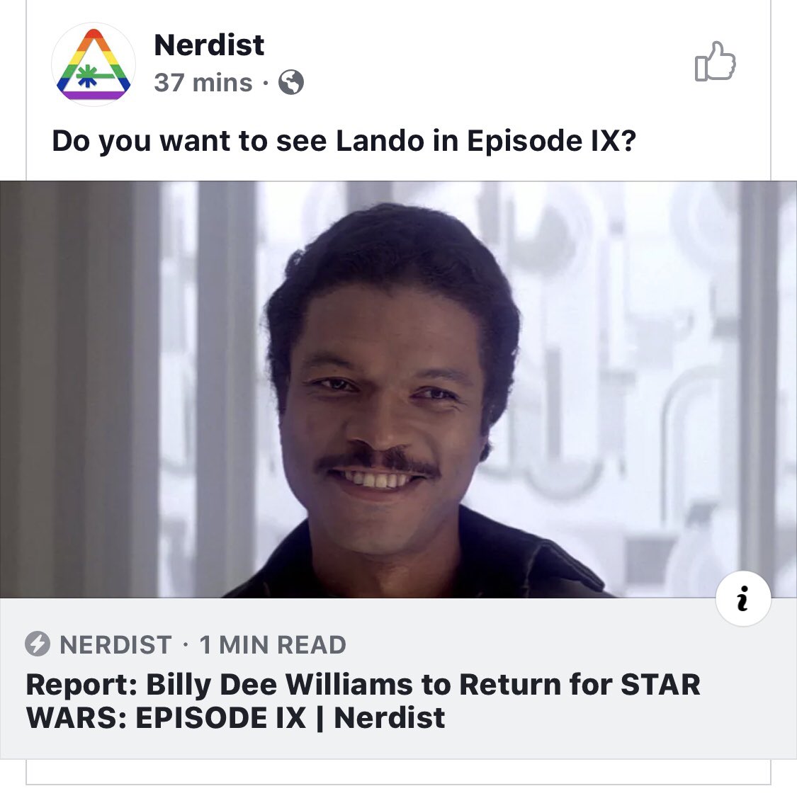 alamo_comics's tweet photo. #StarWars #StarWarsEpisode9 #BillyDeeWilliams #Lando #StarWarsFan #StarWarsFanatic #LandoCalrissian #StarWarsFans #StarWarsGeeks #StarWarsNerds #SWIX https://t.co/owWxWBSNwI
