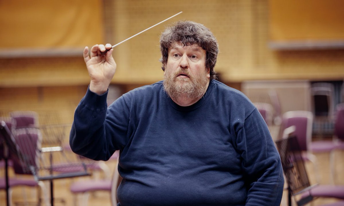 YB's concert this Fri, July 13 was meant in part to celebrate the revered British composer #OliverKnussen, with the performance of 3 of his works. It is with great sadness that these performances must now be presented in memoriam to this composer who will be deeply missed.