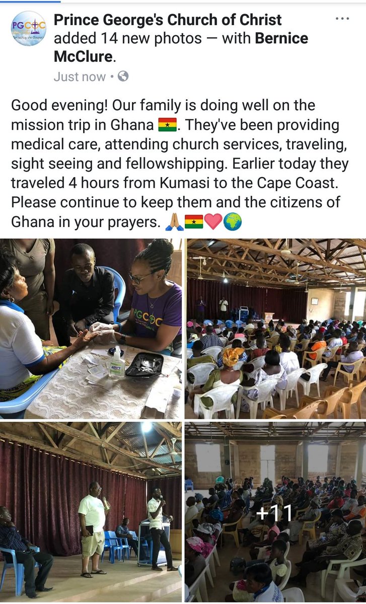 PG_CoC's tweet photo. #missiontrip #churchofChrist #Ghana #kumasi #capecoast #Christians #PGCounty #PGCoC #maryland https://t.co/AofCk1a9CP