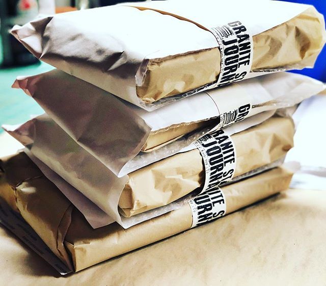 leatherjournals's tweet photo. Next stop...new home! 🙌
#homesweethome #handmade #shopsmall #madeinNH
*
*
*
*
#journal #leatherjournal #boundbyhand #poetry #writer #vintagejournal #writing #etsyseller #etsyshop #amwriting #journaling #bindery #etsyfinds #handmadelove #travelersnote… https://t.co/EDuM8sXe5m https://t.co/mRmn7ODdni