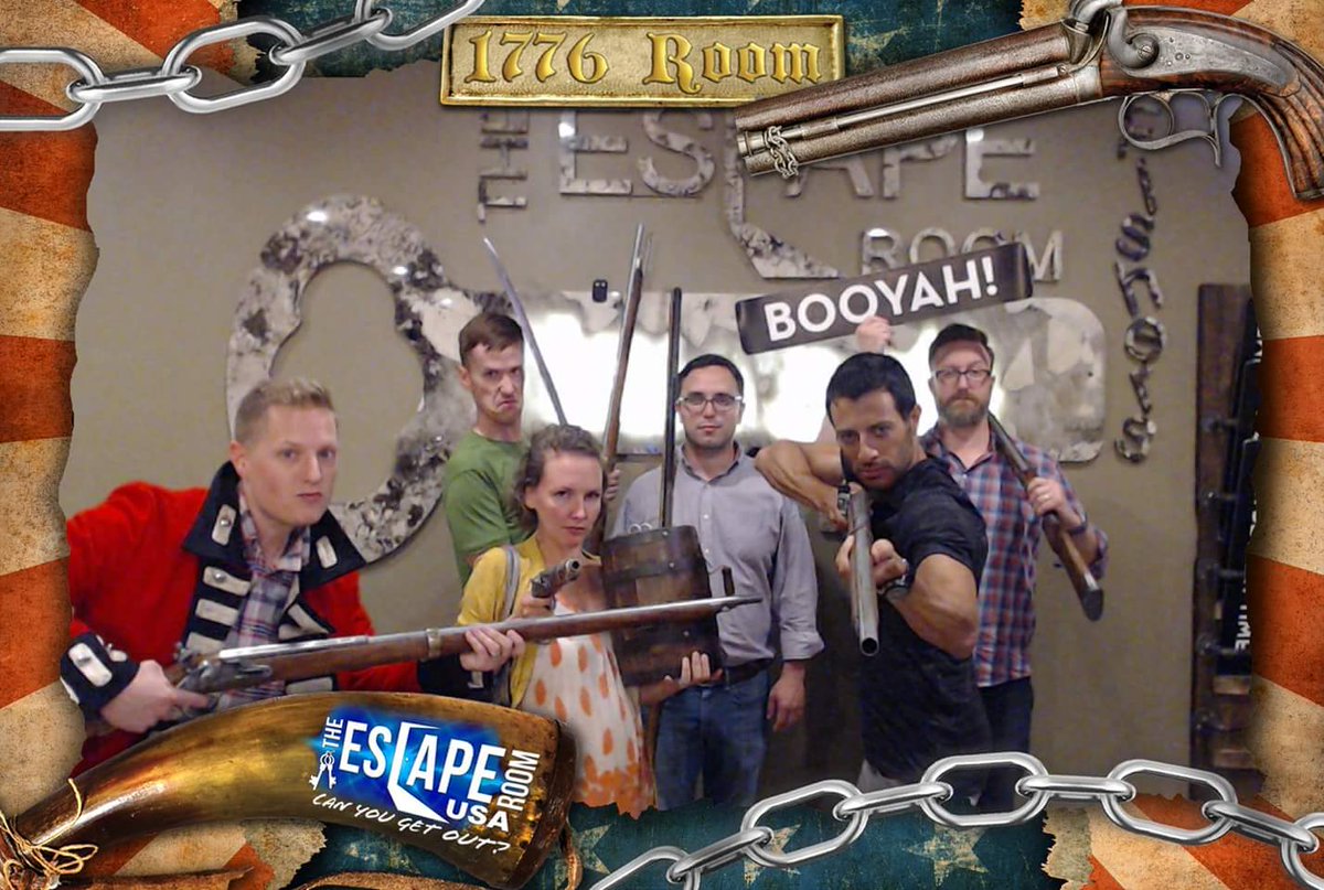 cahootsd's tweet photo. Awesome time tonight escaping the room. @PMsquare #pm2fun https://t.co/38lXUCI5mf