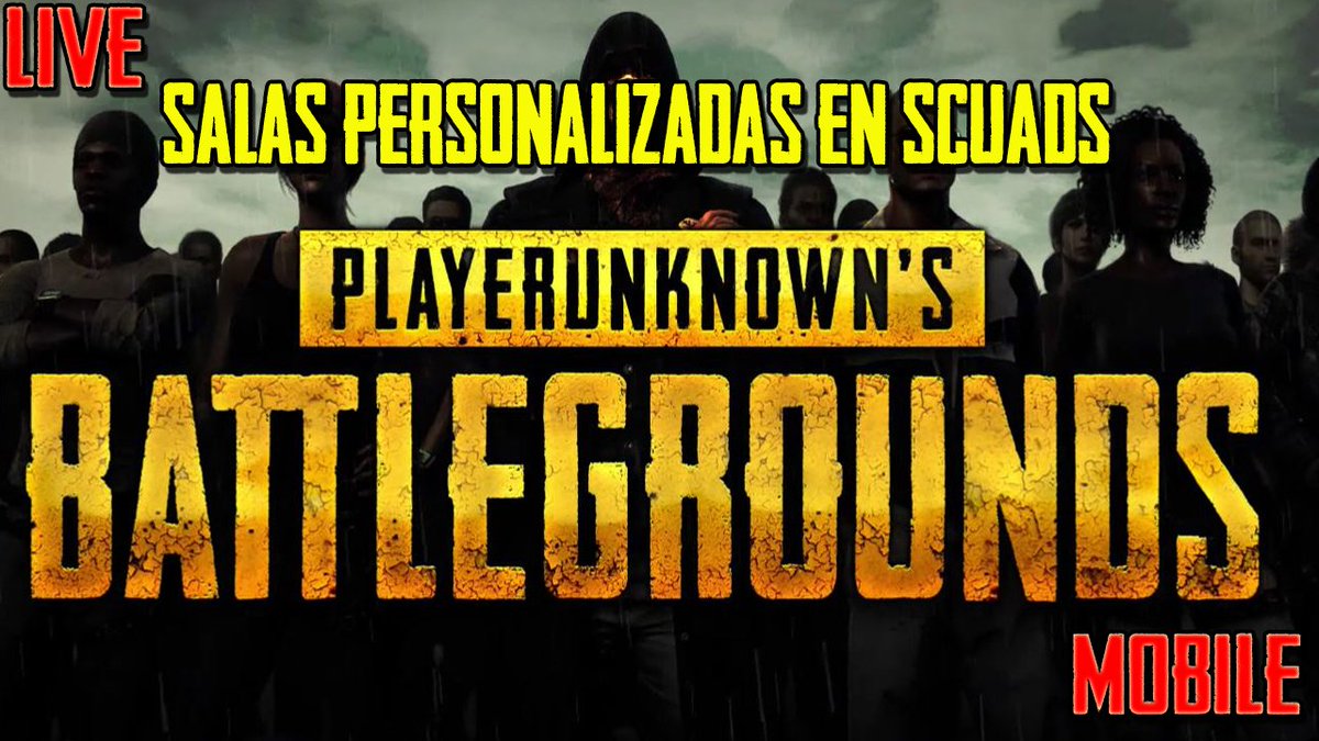 KiraShinigami17's tweet photo. EN DIRECTO SALAS PERSONALIZADAS/SCUADS/ WINNER WINNER?
@PUBGMOBILE EN DIRECTO!

VAMOS A DISFRUTAR ESTAS SALAS! LOS ESPERAMOS.

https://t.co/o8LpNSW6AC https://t.co/YySB4GEe5D