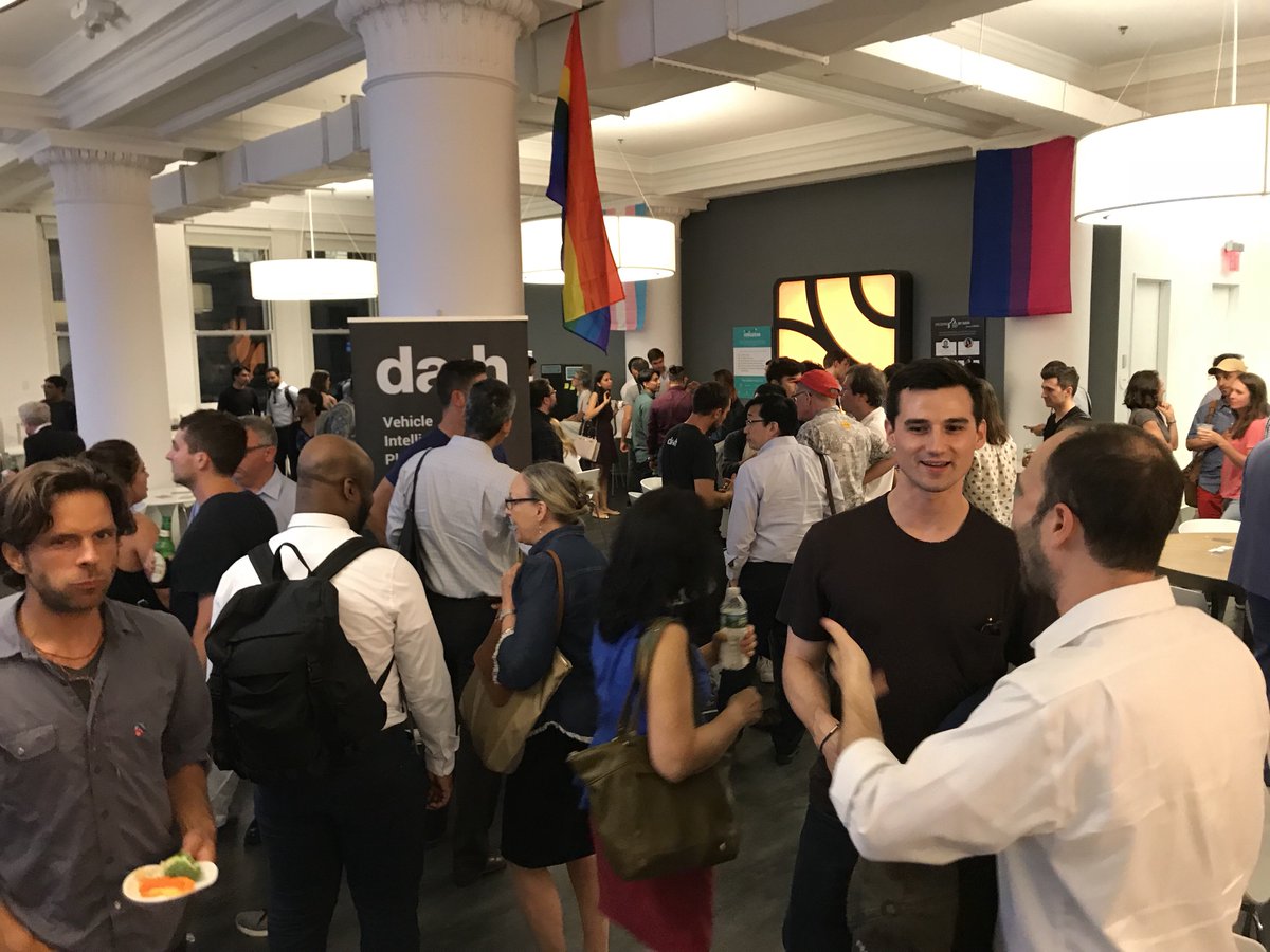 makerfaire's tweet photo. #makerfaire in the @NYTM house tonight - amazing NYC meetup community! Day two of #scoutweek #WMFNY18 #callformakers https://t.co/x29SlIeH41 https://t.co/05ECu4vHfK
