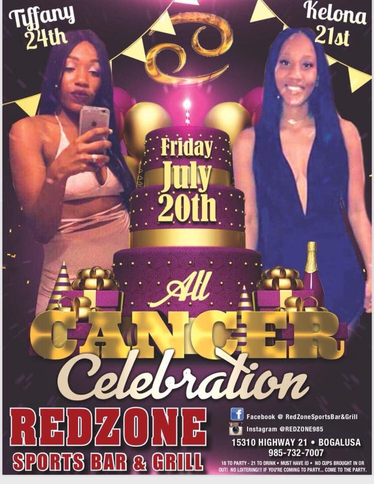 ayoobarbe's tweet photo. Because it’s #CancerSeason ♋️🌈😎 come turn tf up with me & my birthday twin 7/17 ⭐️👑 #CancerBash 7/20 https://t.co/sJE0VRkUBo