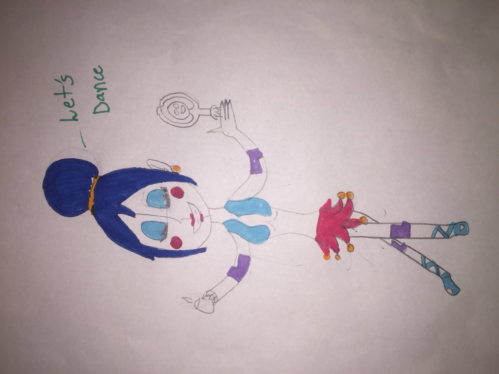 lmkillebrew99's tweet photo. @CircusBabyMC my little sister Mallory drew these!! She wants to you know she watches your channel every day and thinks you’re really funny!! https://t.co/ZF4oCvEYDt