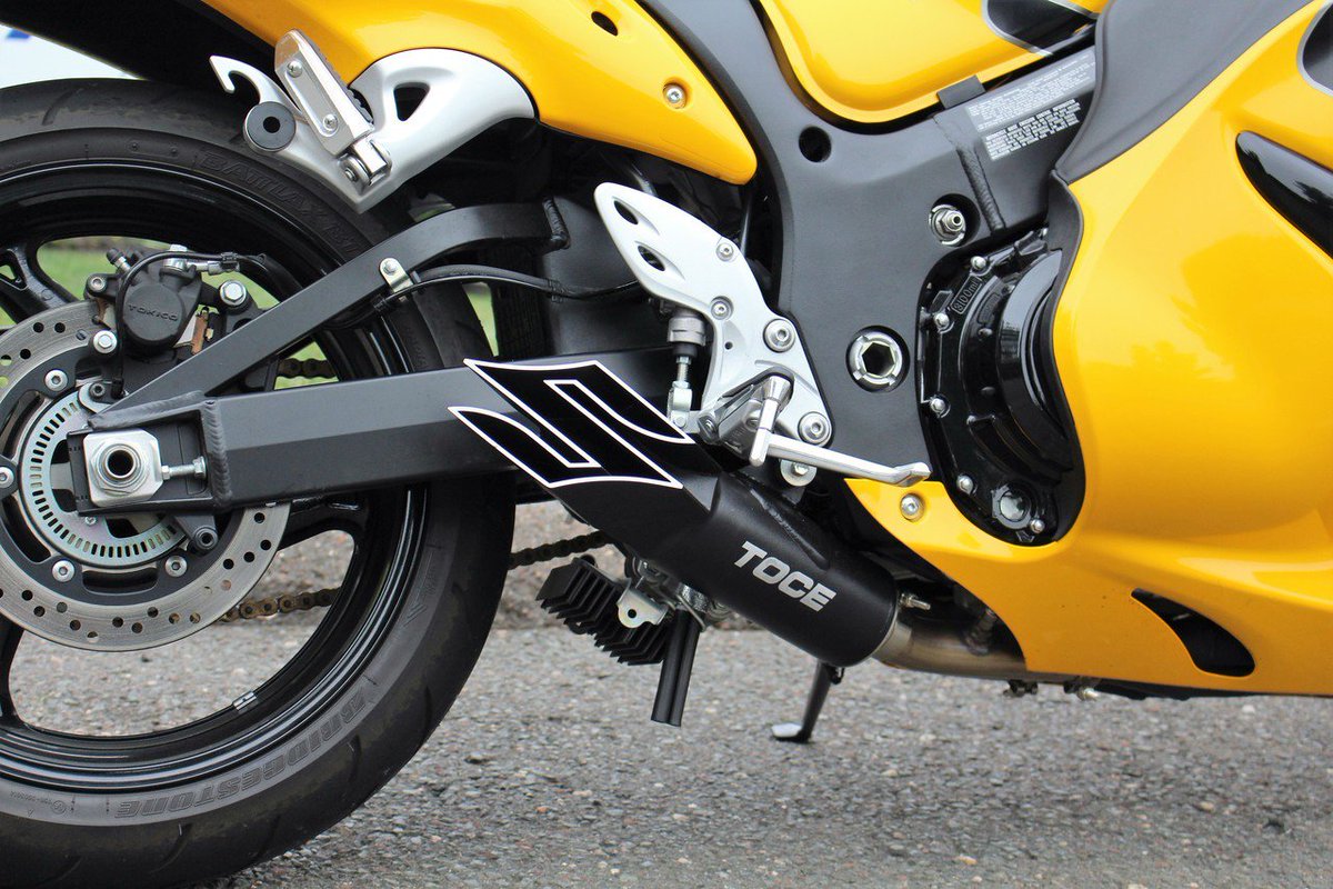 gigastation's tweet photo. #Suzuki #Hayabusa 2008年-2017年式適合 #TocePerformance 期間限定マフラーを掲載いたしました!! Sの形が印象的ですね。是非こちら(https://t.co/agKWqg0YNt)からご覧ください。 https://t.co/tPTal2nbnk