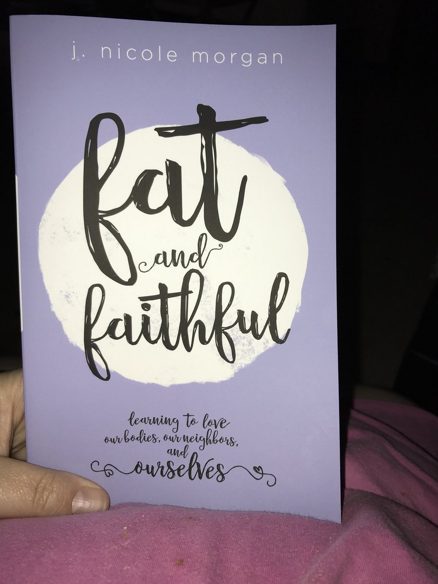Belly is on hand as I’m about to crack the spine on the new book by @jnicolemorgan, published by <a href="/Fortresspress/">Fortress Press</a>. Make sure you order your copy now! Fight #fatfauxbia #fatandfaithful