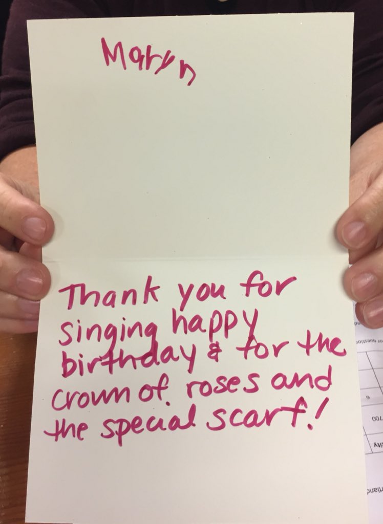 PDXRivetersSG's tweet photo. A very special thank you, from a very special kid. #MightyMaryn #BAONPDX https://t.co/IxXnGylKbK