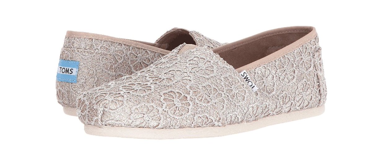 AlmostAFrymire's tweet photo. @TOMS I'm looking for this shoe for my wedding on 10.13.18. I need a size 11! I can't find it anywhere. Help me! https://t.co/tA6xbeXFny