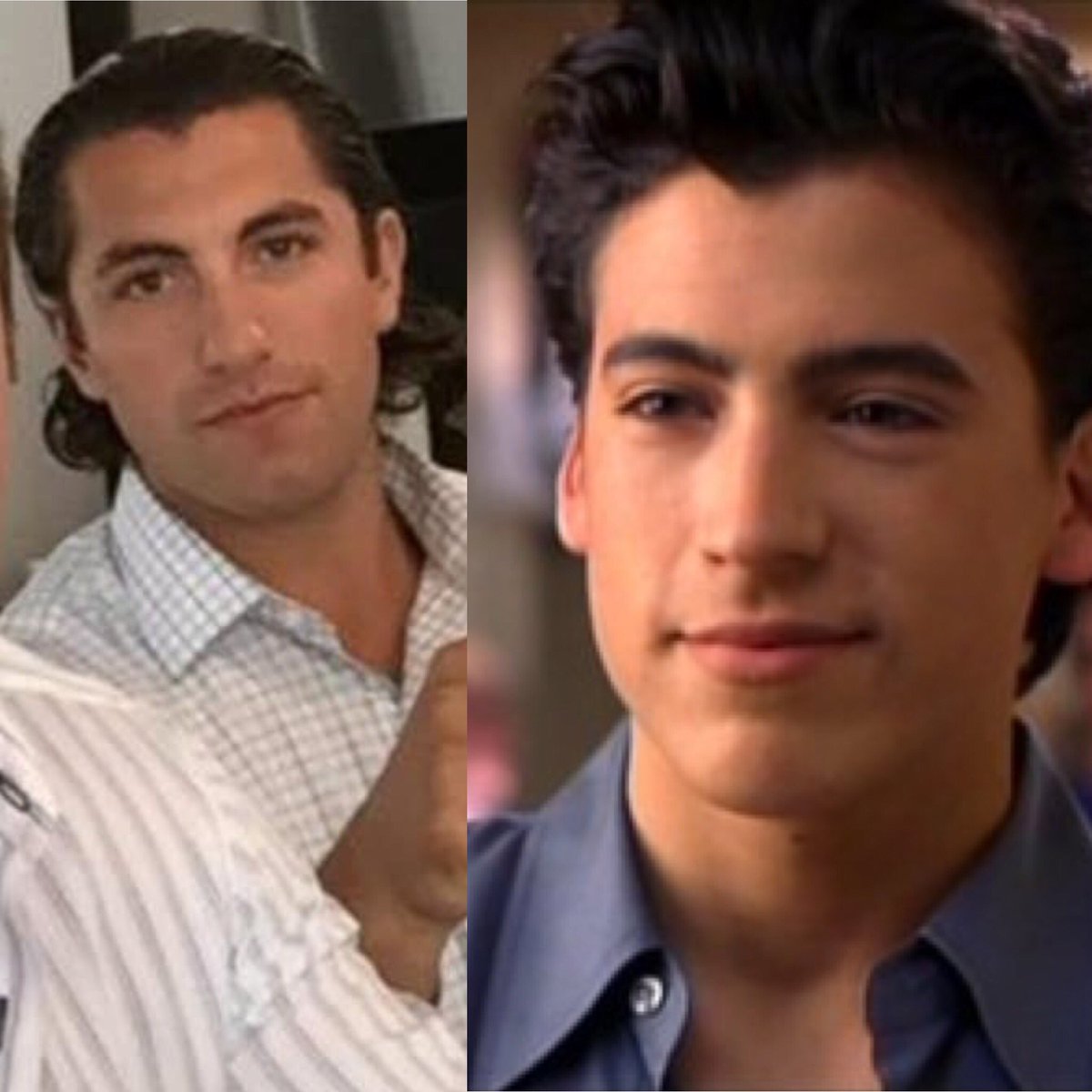 jcbarrick's tweet photo. @Jason_Tartick or Joey Donner from 10 Things I Hate About You? 🙀🙀 #TheBachelorette #twins https://t.co/LIlttdh4f5