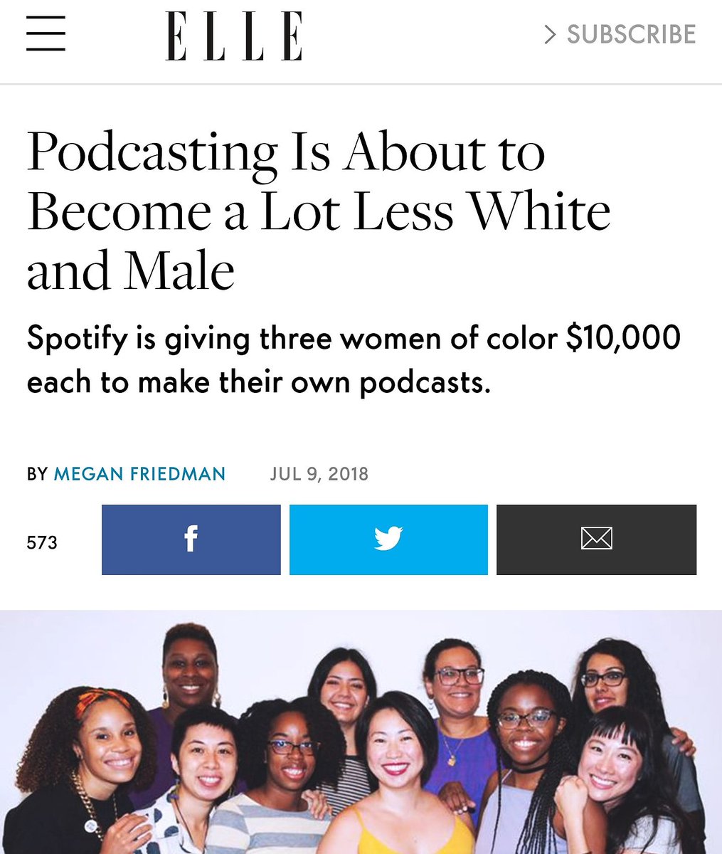 highgoodpeople's tweet photo. Sharing a little light with 9 other exceptional women of color trying to make podcasting a little *less white* Add 17,990 other women to the mix and then we're doing something! #soundupbootcamp @SpotifyUSA https://t.co/uCNVXbdHuT