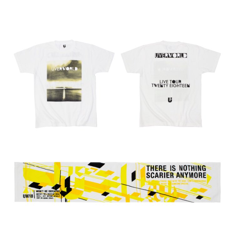 単品販売可　UVERworld ライブグッズ　タオル　Tシャツ　11点 UVERworld LIVE TOUR 2018 OFFICIAL GOODS 7/11 なんばHatchにて先行