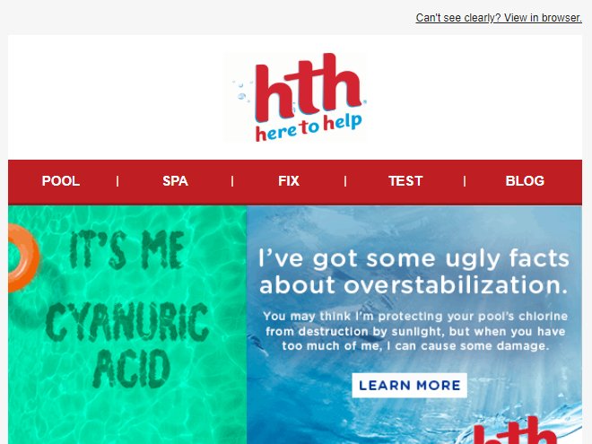 HTHPoolSupport's tweet photo. Get on the list! Join the hth® Newsletter to get product updates, pool care tips and money-saving offers delivered right to your inbox.
https://t.co/iYAi7GP7hd https://t.co/ZjyYv6TEJa