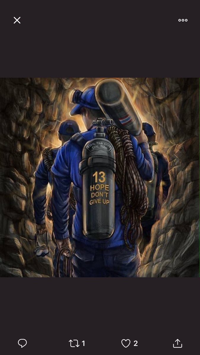 I know a lot is going on and I’ll deal with that tomorrow. Tonight I just want to send hope to #ThaiCaveRescue get out safe all.