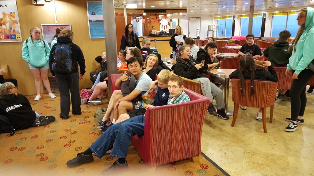 Arrival in Calais. Ready for the drive down to Normandy <a href="/Willows_French/">Willows_French</a>