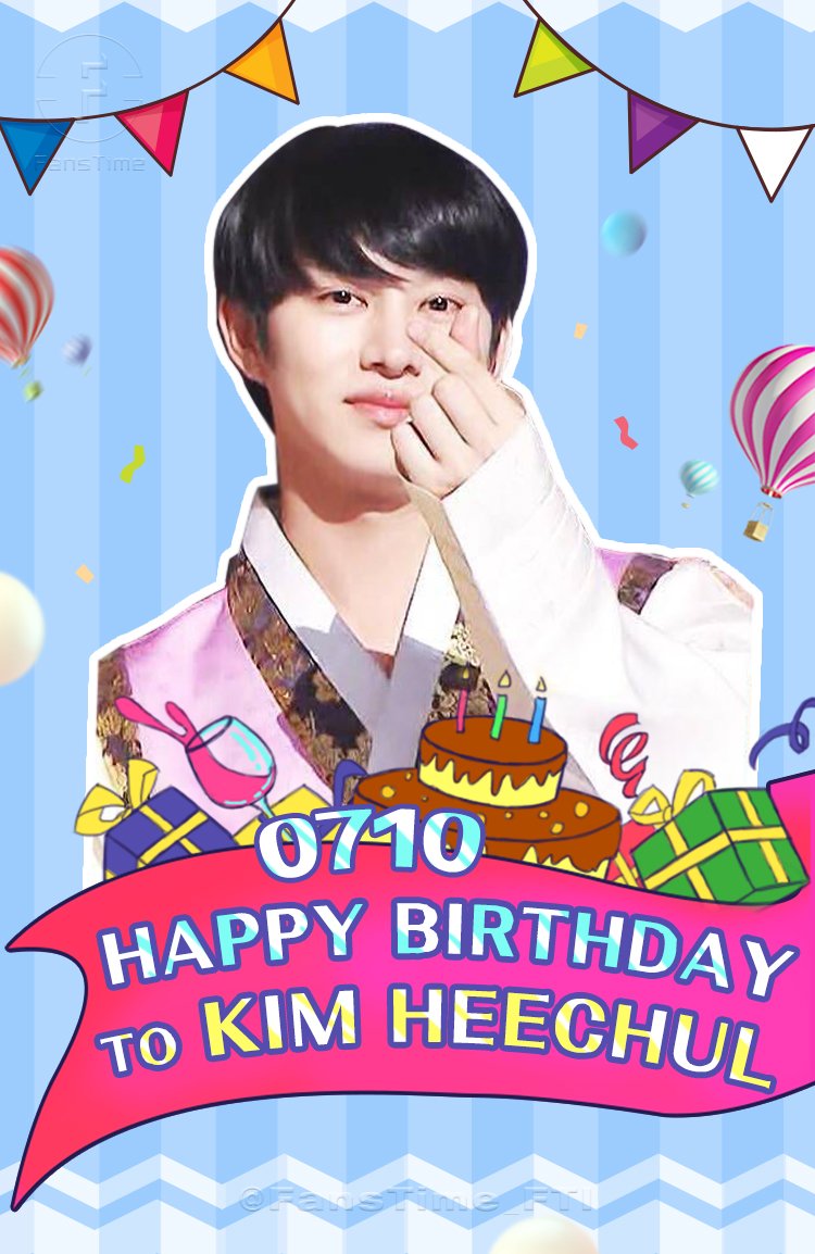 Happy birthday to KIM HEECHUL  