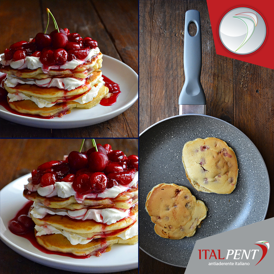 Pentalux's tweet photo. 🥞PANCAKES ALLE 🍒CILIEGIE E MASCARPONE 🤤

Un classico della merenda e del brunch domenicale.
Scopri di più su: https://t.co/f9f8jwinXh
Grazie a @vanigliab 
#padella #antiaderente #senzaPFOA #pancake #ciliegie #pentalux #italpent #cucina #food #pentoleinalluminio #alluminiopuro https://t.co/qM45DUruiR
