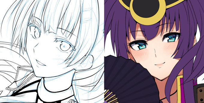 リクエスト絵描いてます! めっちゃお待たせして本当にごめんなさい! もうちょっと待ってね 