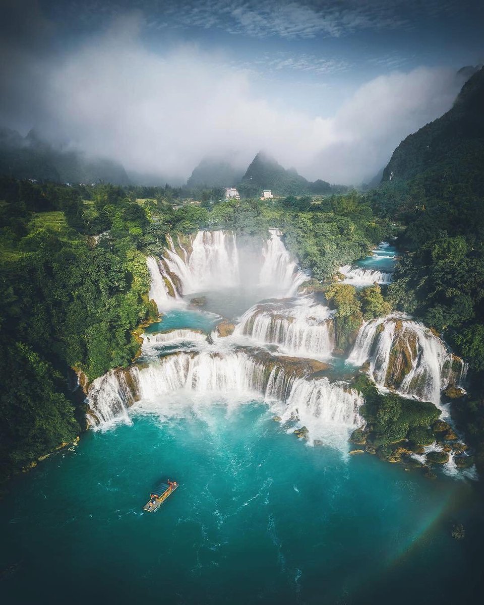 travbells's tweet photo. Ban Gioc Waterfall in Vietnam https://t.co/Y5ZZXqKXX5