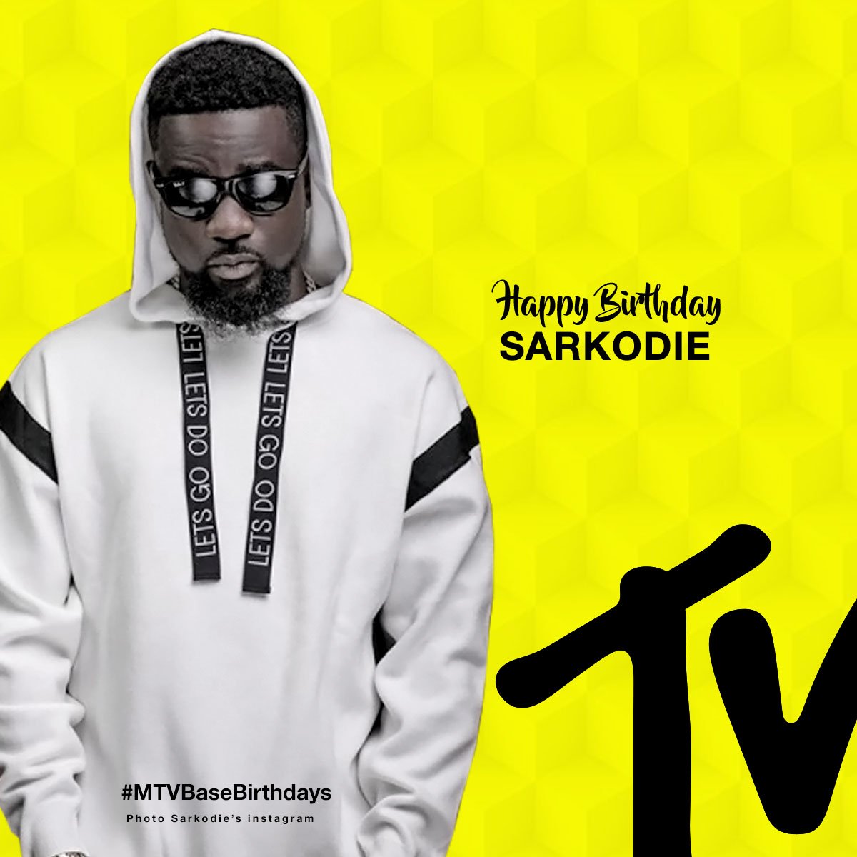 MTVBaseWest's tweet photo. #MTVBaseHighlights

10:00   Collabos
10:30   TOP 5: @sarkodie
11:00   HITS MIX
13:00   Best Of Spanking New
14:00   TOP 10 BANGERS
15:00   Africa Top 10 https://t.co/FFlbaxx7DY