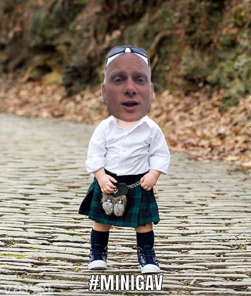 InvergordonTour's tweet photo. My friend’s just made an interpretation of what a baby gav might look like. We don’t know what we’re having yet but my wife is definitely pregnant. #lovescotland #minigav #visitscotland https://t.co/828qO6otpV